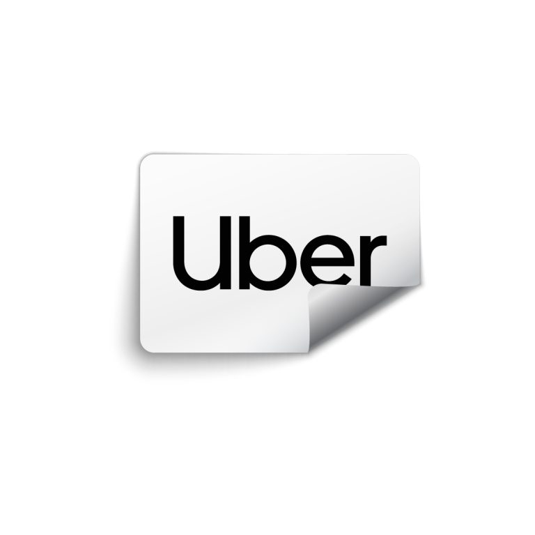 Uber Bumper Sticker Uber/Bolt Stickers - Kayma Signs